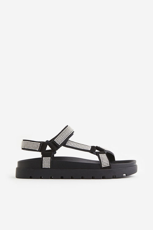 H & M - Sandals - Black