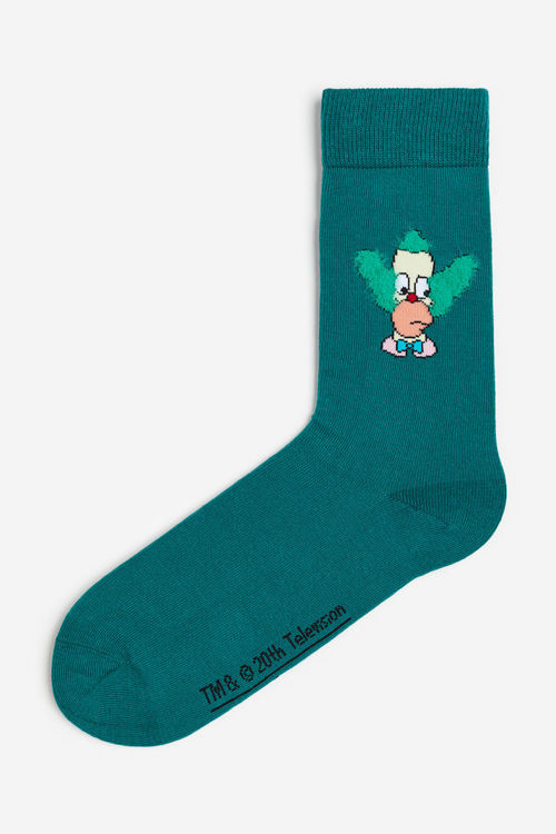 H & M - Socks - Turquoise