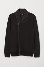 H & M - Shawl-collar cardigan - Black