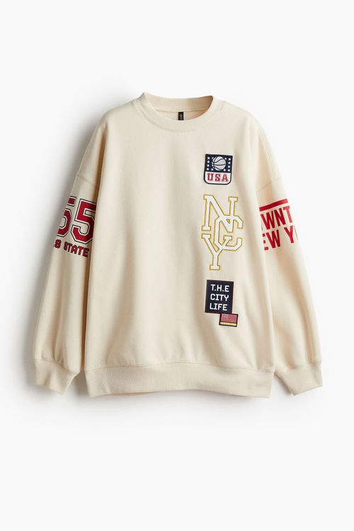 H & M - Oversized printed...