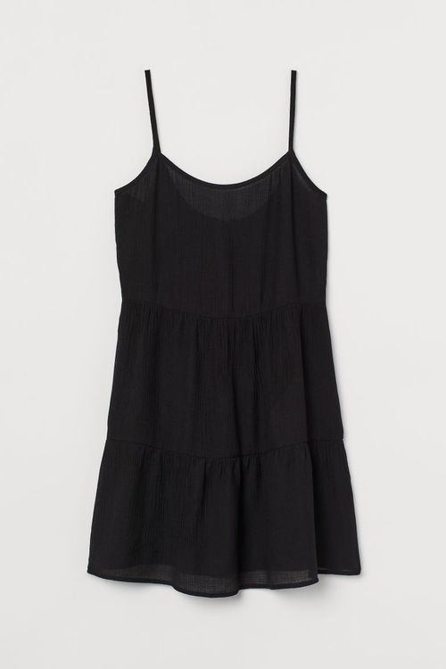 H & M - A-line dress - Black