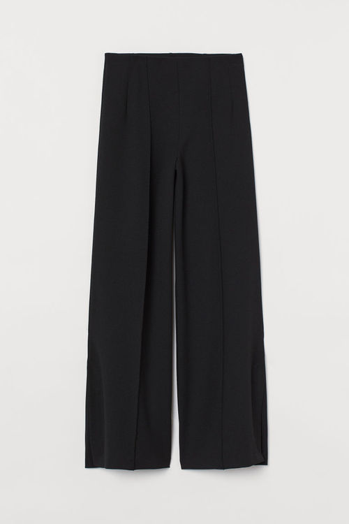 H & M - Wide trousers with...