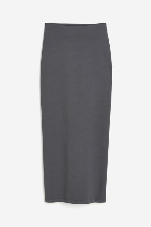 H & M - Microfibre maxi skirt...