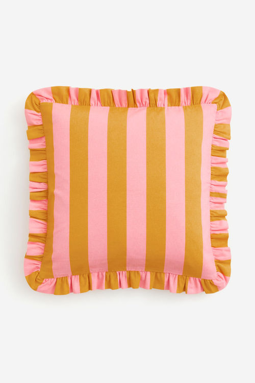 H & M - Frill-trimmed cushion...