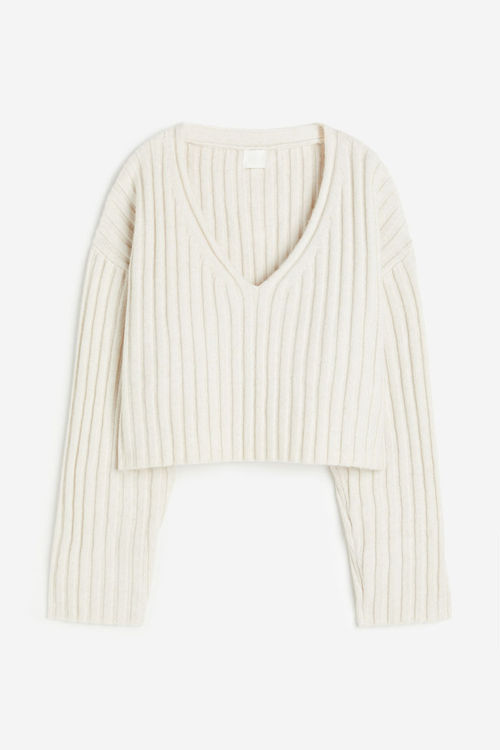 H & M - Rib-knit jumper -...