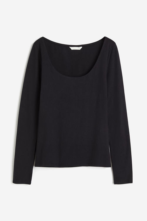 H & M - Long-sleeved jersey...