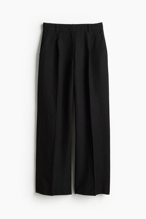 H & M - Linen-blend trousers...