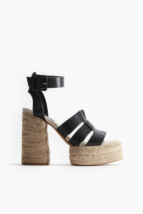 H & M - Heeled platform...