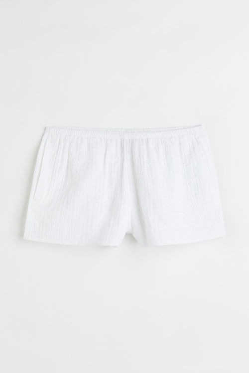 H & M - Textured-weave shorts...