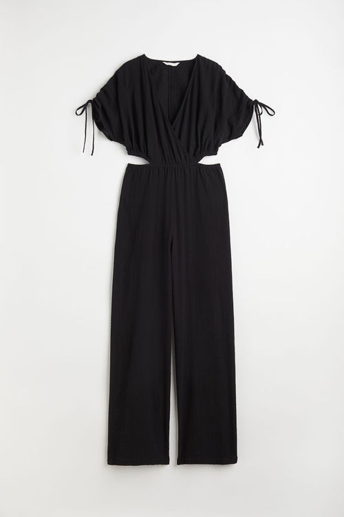 H & M - Wrapover jumpsuit -...