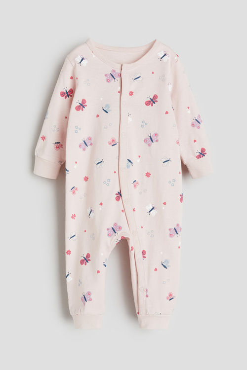 H & M - Patterned sleepsuit -...