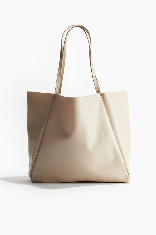 H & M - Coated shopper - Beige