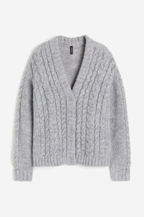 H & M - Knitted cardigan -...
