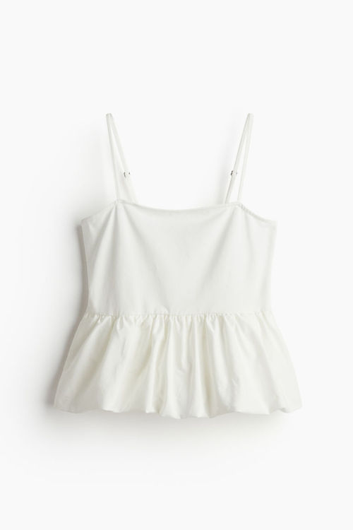 H & M - Bubble-hem peplum...