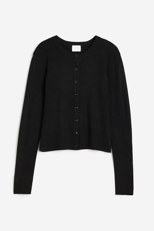 H & M - Fine-knit cardigan -...