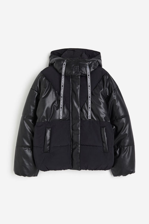 H & M - Puffer jacket - Black