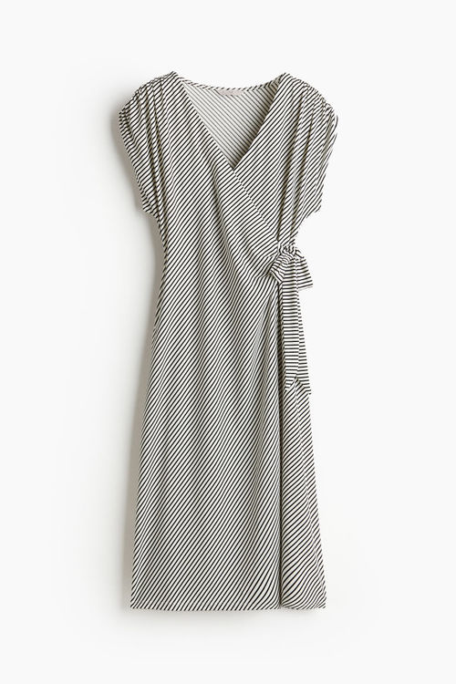 H & M - Jersey wrap dress -...