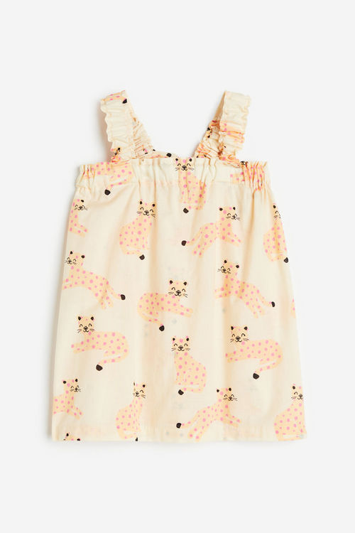 H & M - Cotton dress - Beige