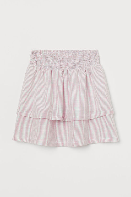 H & M - Striped tiered skirt...