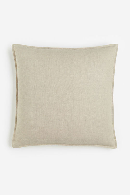 H & M - Linen cushion cover -...