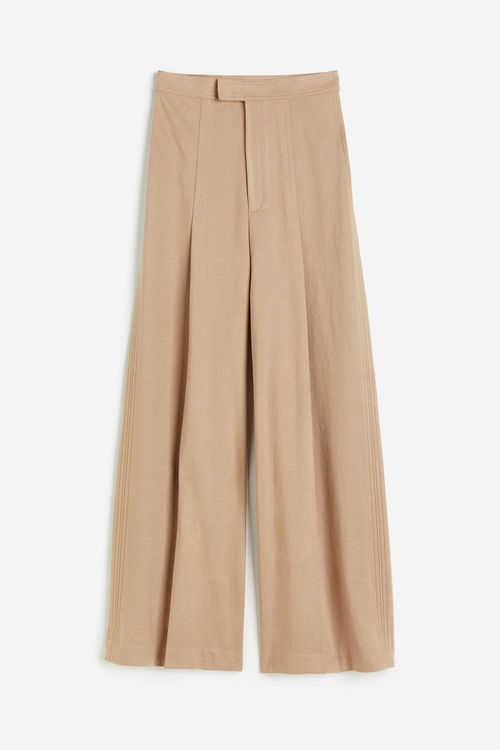 H & M - Wide trousers - Beige