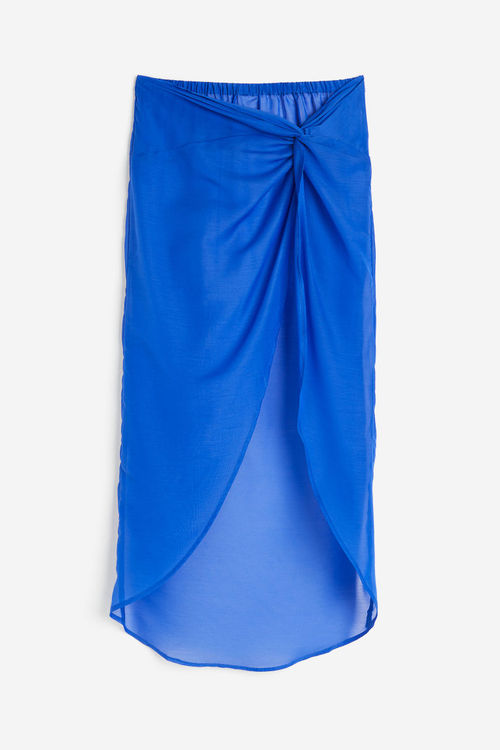 H & M - Beach skirt - Blue