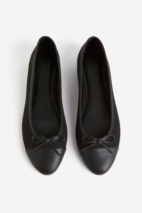 H & M - Ballet pumps - Black