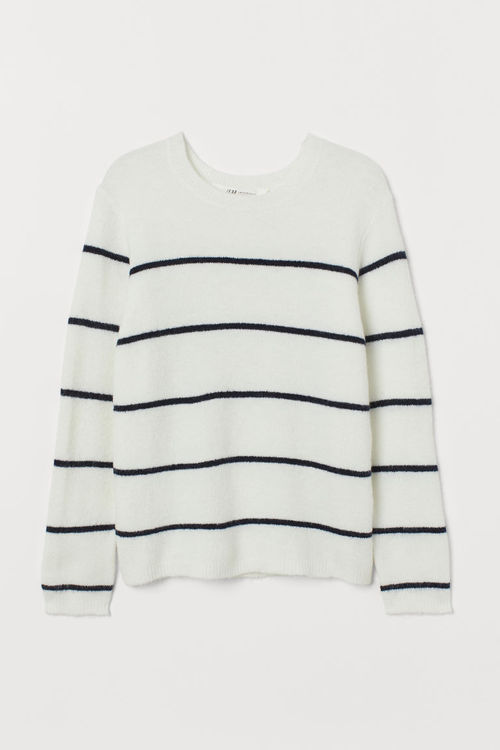 H & M - Knitted jumper - White