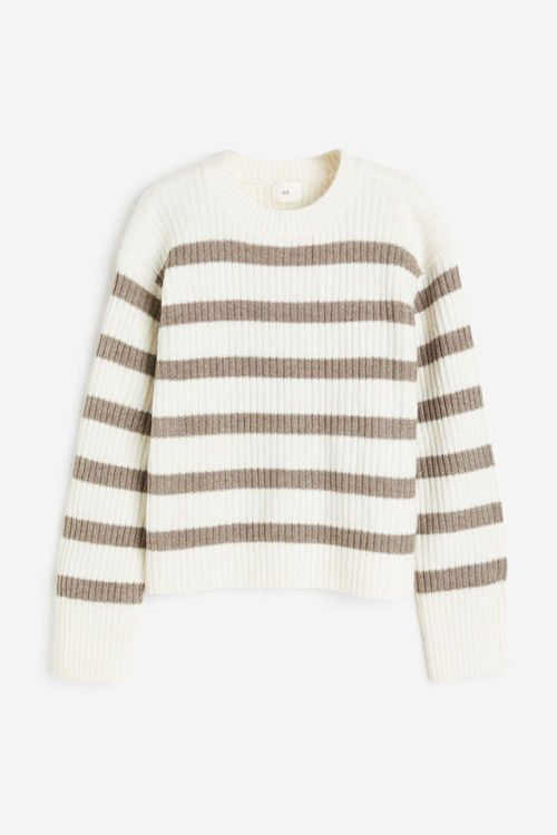 H & M - Rib-knit jumper -...