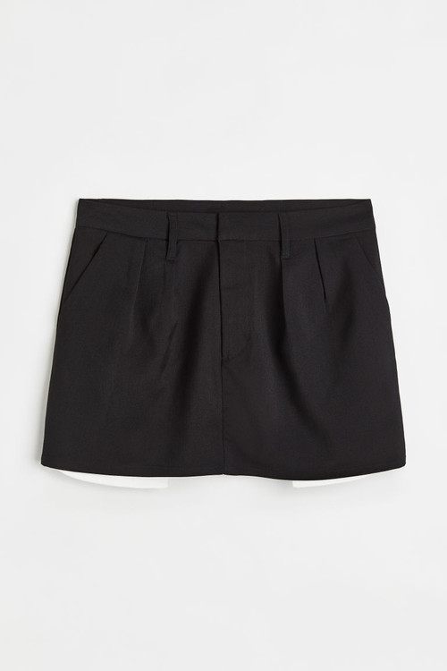 H & M - Mini skirt - Black