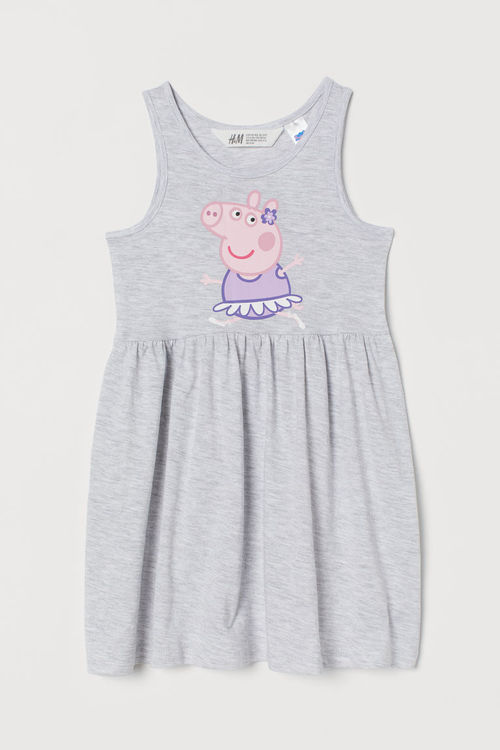 H & M - Jersey dress - Grey