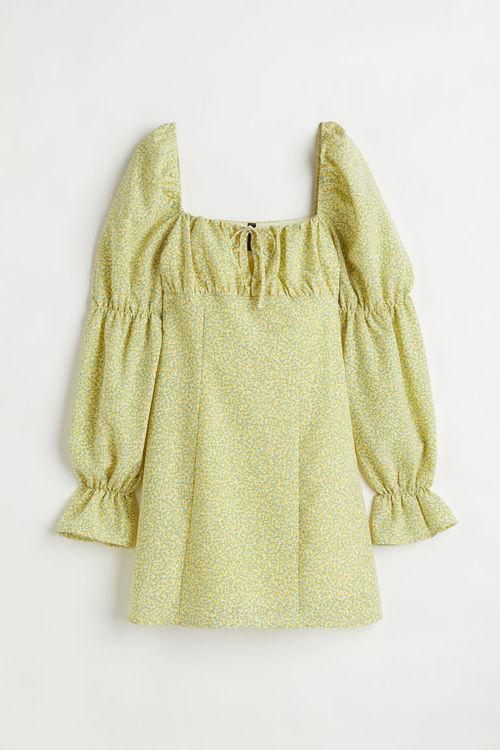 H & M - Balloon-sleeved dress...