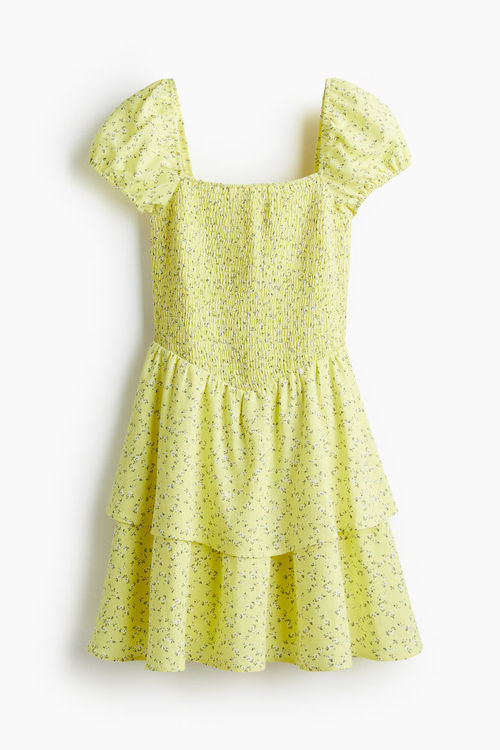 H & M - Tiered-skirt smocked...