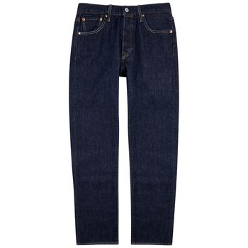 Levi's 501 Dark Blue Straight-leg Jeans - W36
