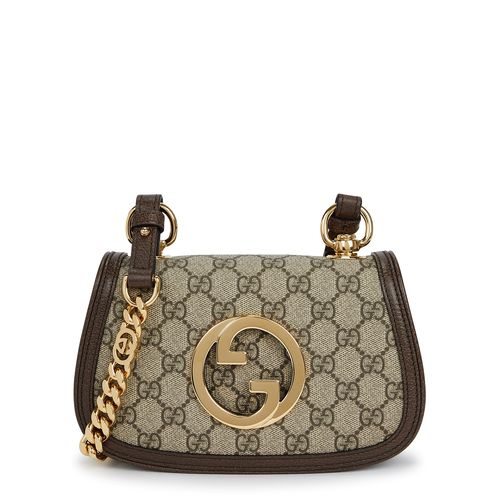 Gucci Blondie Mini Leather Saddle Bag