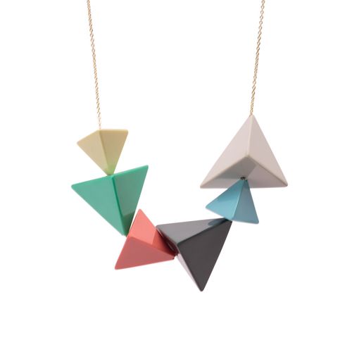 Luxe Pyramid Necklace