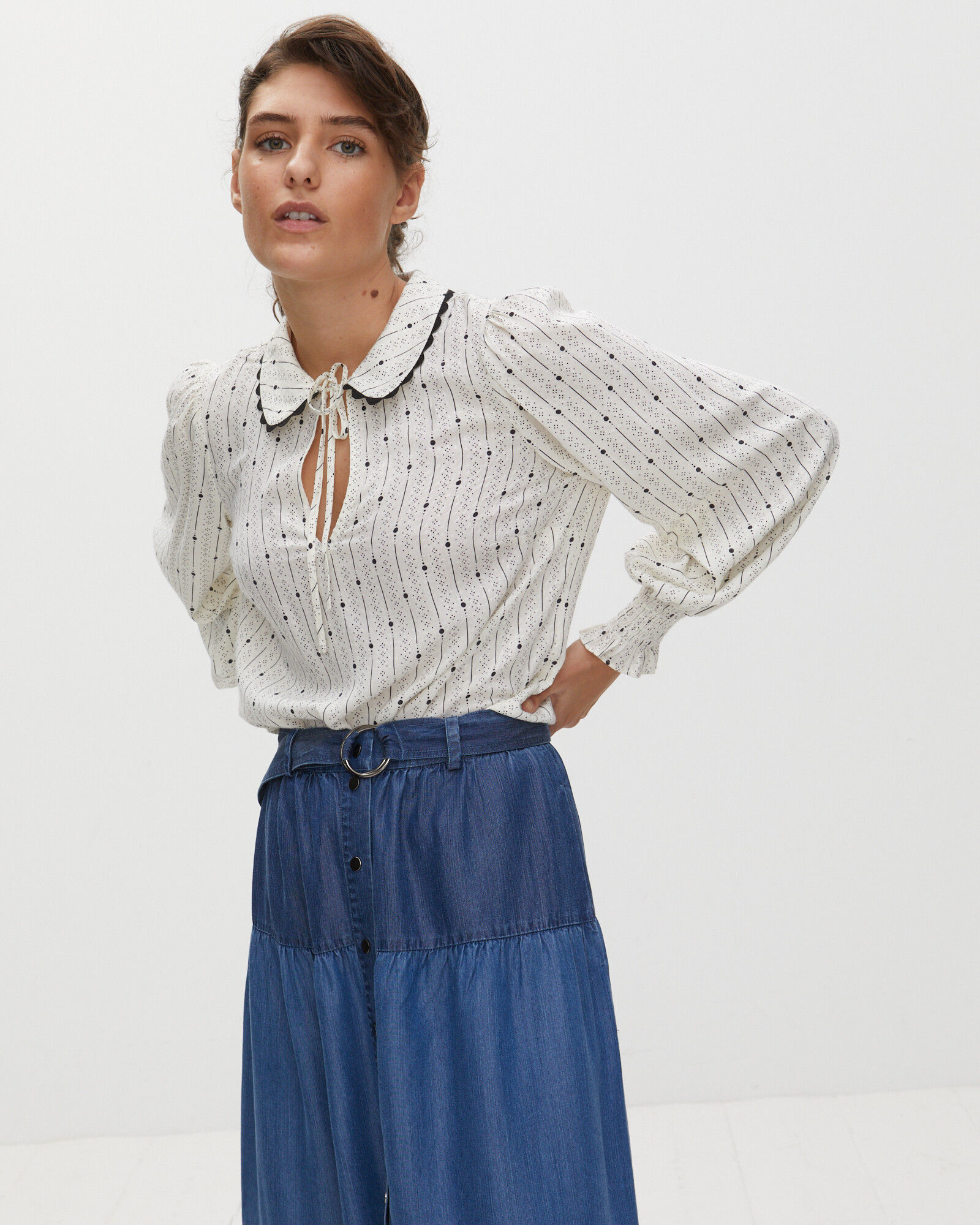 white blouse size 18