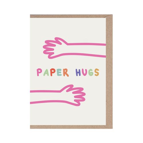 Paper Hugs Friendship Card