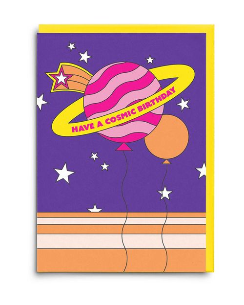 Cosmic Birthday Card