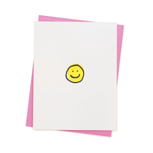 Happy Face Friendship Card