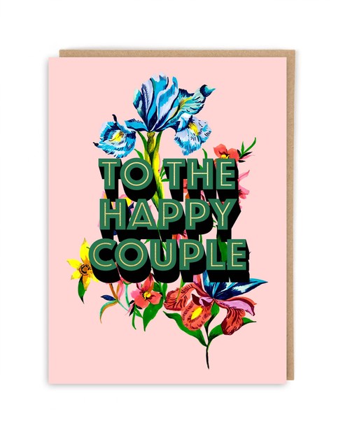 To The Happy Couple Floral...
