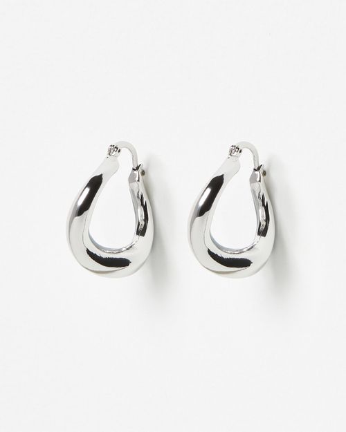 Helga Bold Shape Hoop Earrings