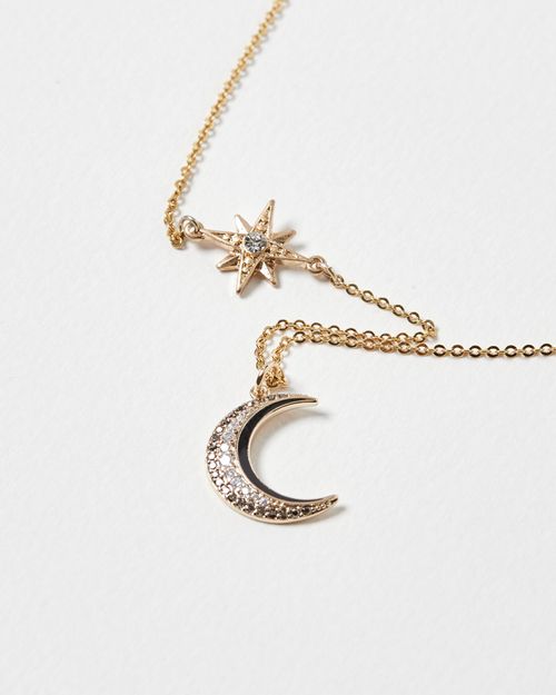 Celeste Star & Moon Chain...