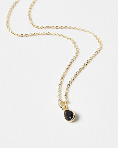 Auden Black Onyx & Gold...