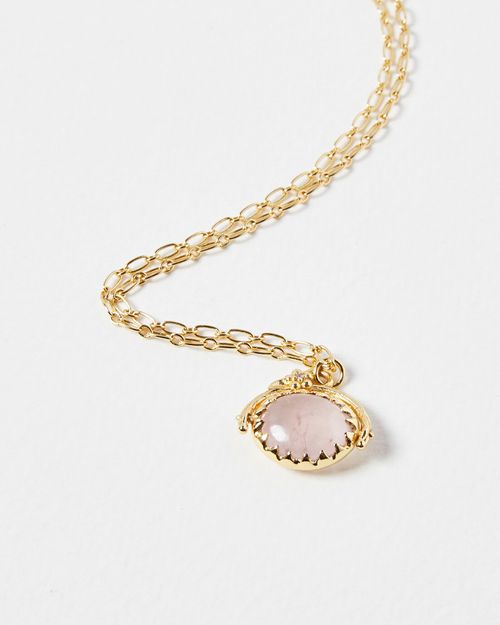 Minnie Vintage Rose Quartz...