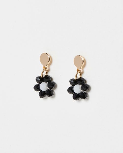 Aria Flower Drop Earrings