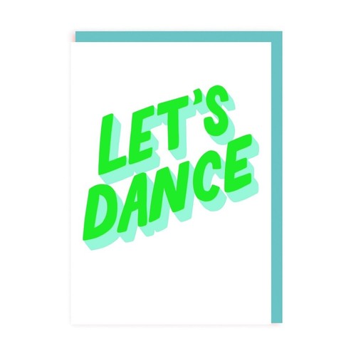 Let's Dance Birthday Card