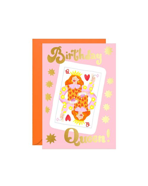 Birthday Queen Birthday Card