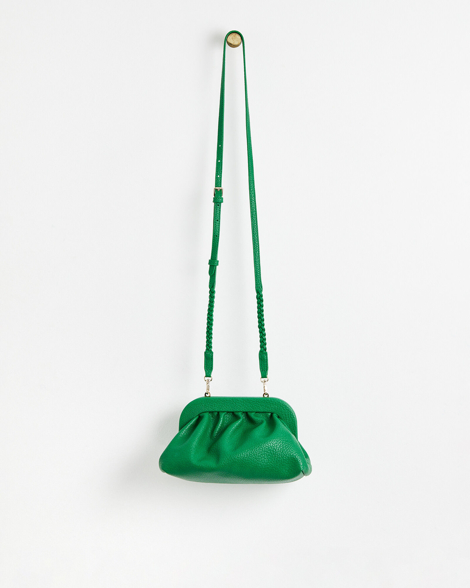 New look green clutch bag best sale