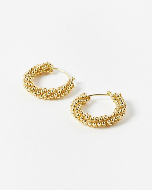 Dapple Twisted Bead Gold...